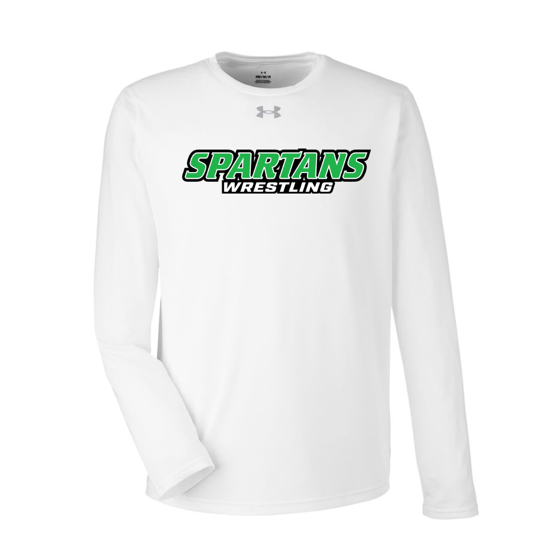 CUSTOM UNDER ARMOUR TECH TEAM LONG SLEEVE T-SHIRT - WRESTLING