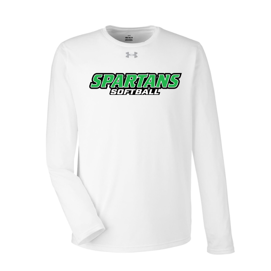 CUSTOM UNDER ARMOUR TECH TEAM LONG SLEEVE T-SHIRT - SOFTBALL