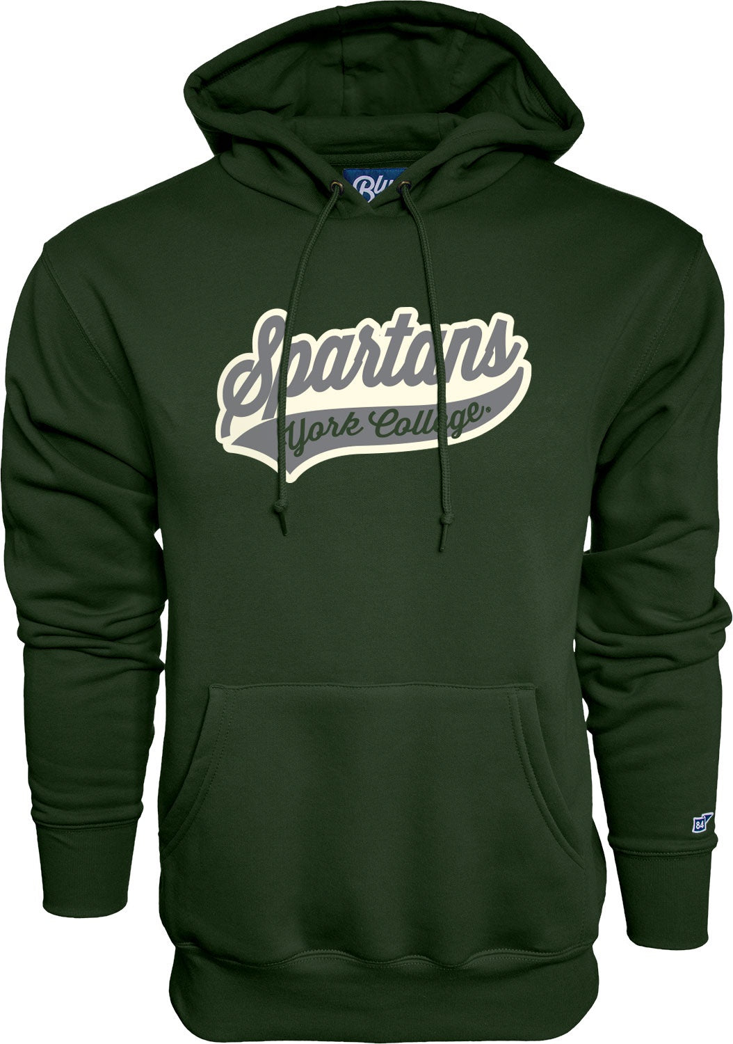 BLUE 84 VINTAGE SPARTANS FELT HOODIE