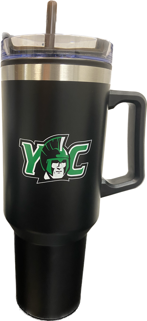 TRAVEL TUMBLER, 40 OUNCE YC SPARTAN