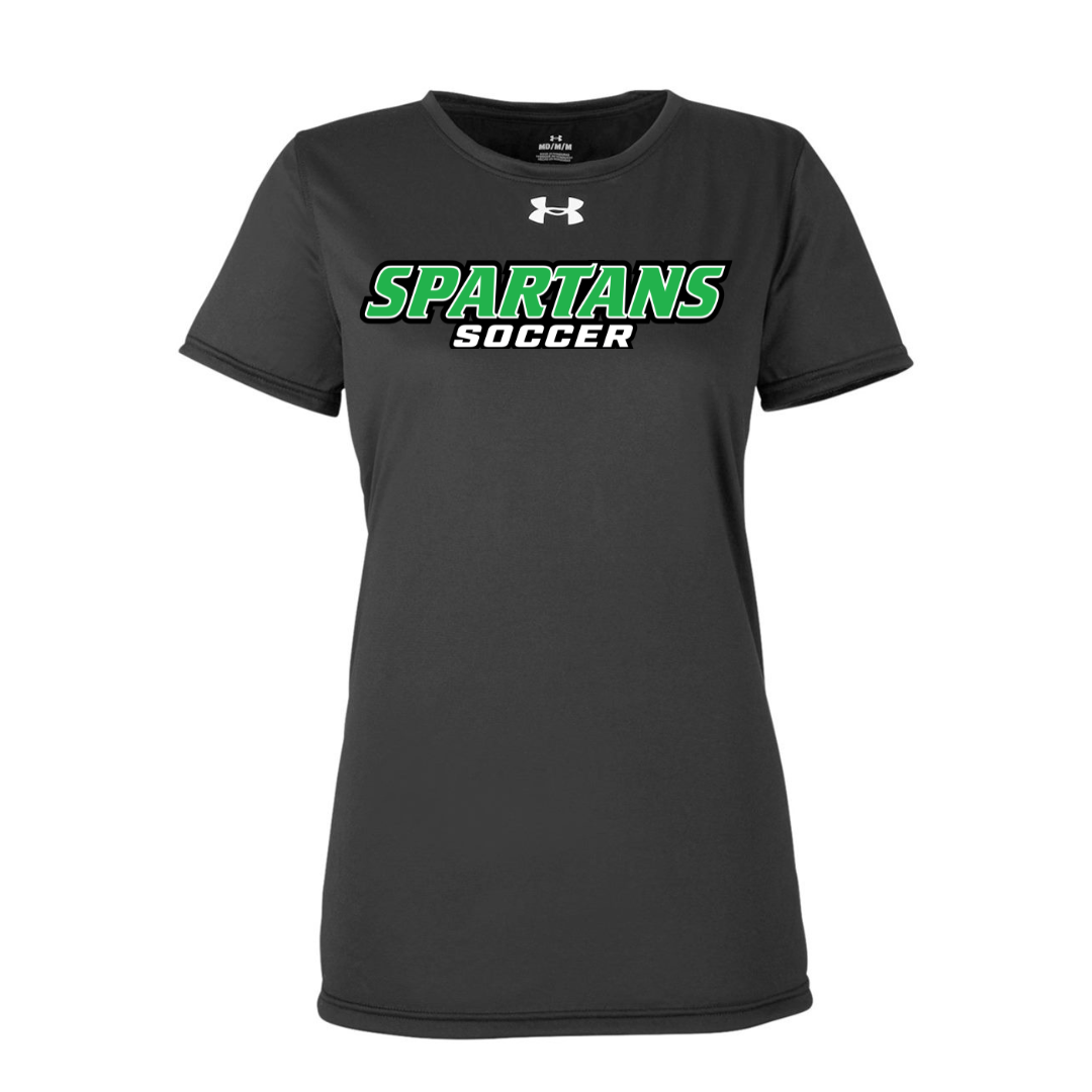 CUSTOM UNDER ARMOUR WOMEN'S TECH TEAM SHORT SLEEVE T-SHIRT - SOCCER
