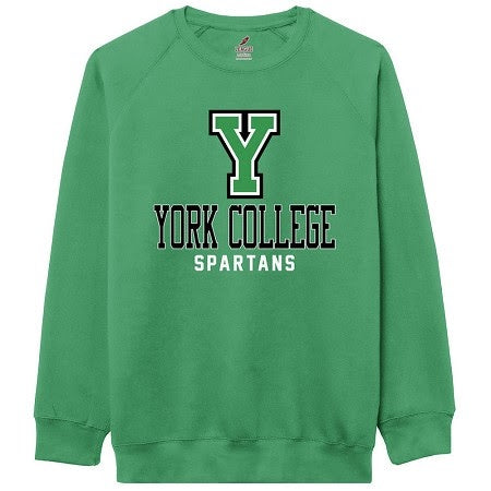 LEAGUE ESSENTIALS BOLD Y YORK COLLEGE CREW
