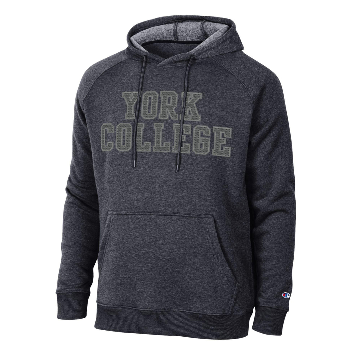 CHAMPION TRIUMPH STITCHED YORK COLLEGE HOOD