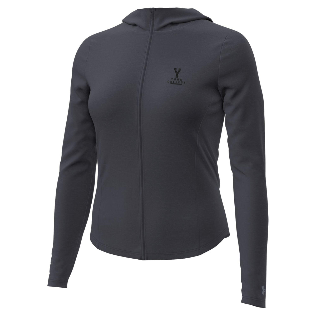 UNDER ARMOUR WOMENS YORK COLLEGE MOTION FULL ZIP HOOD