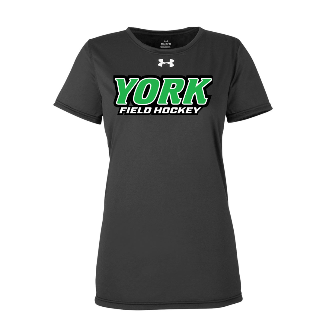 CUSTOM UNDER ARMOUR WOMEN'S TECH TEAM SHORT SLEEVE T-SHIRT - FIELD HOCKEY