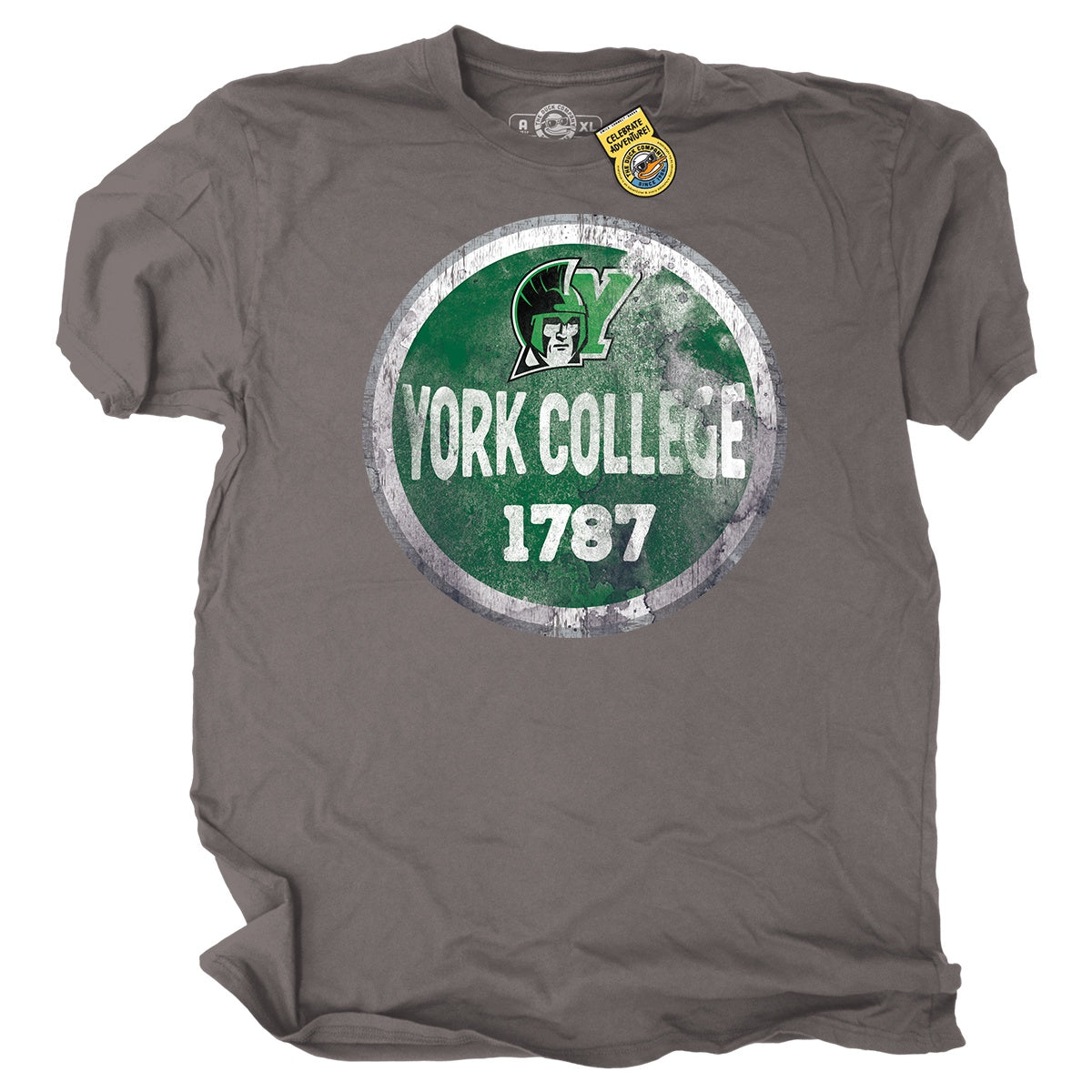 DUCK CO CIRCLE YORK COLLEGE SHORT SLEEVE T-SHIRT