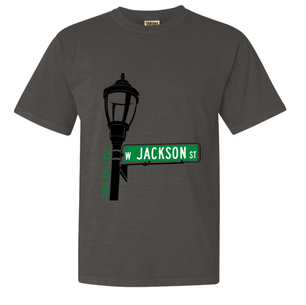 COMFORT COLORS YORK COLLEGE JACKSON ST T-SHIRT