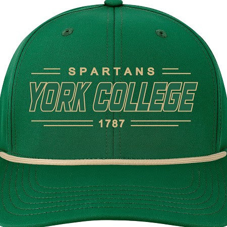 LEGACY BACK NINE ADJ YORK COLLEGE HAT
