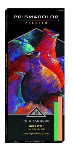 Charcoal: Premier NuPastel Hard Pastel Set of 24