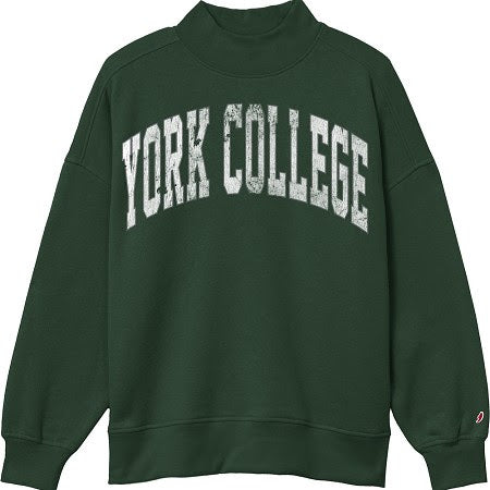 LEAGUE DIANA YORK COLLEGE MOCK NECK