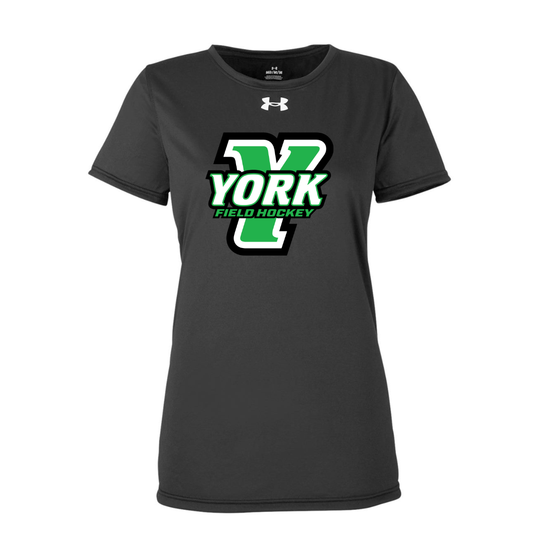 CUSTOM UNDER ARMOUR WOMEN'S TECH TEAM SHORT SLEEVE T-SHIRT - FIELD HOCKEY