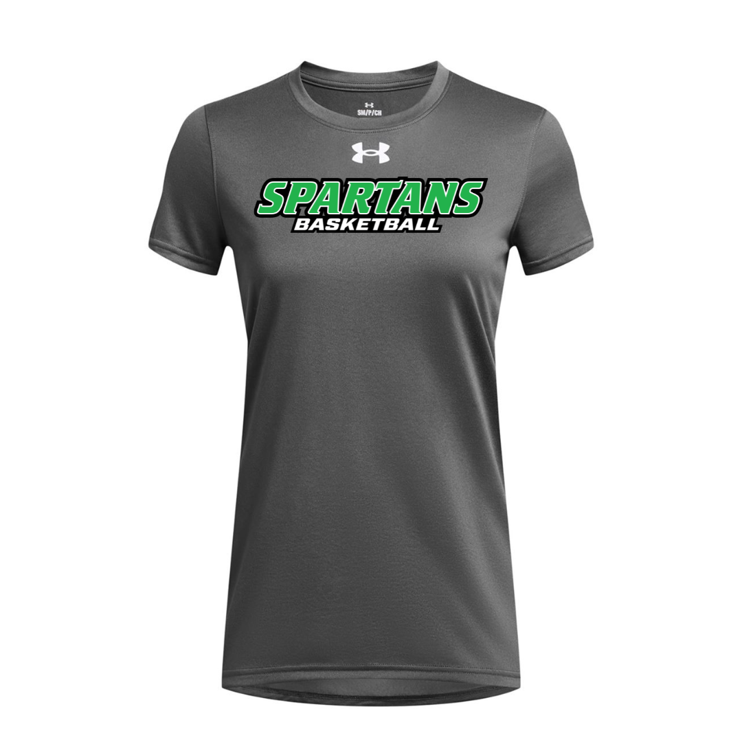CUSTOM UNDER ARMOUR WOMEN'S TECH TEAM SHORT SLEEVE T-SHIRT - BASKETBALL