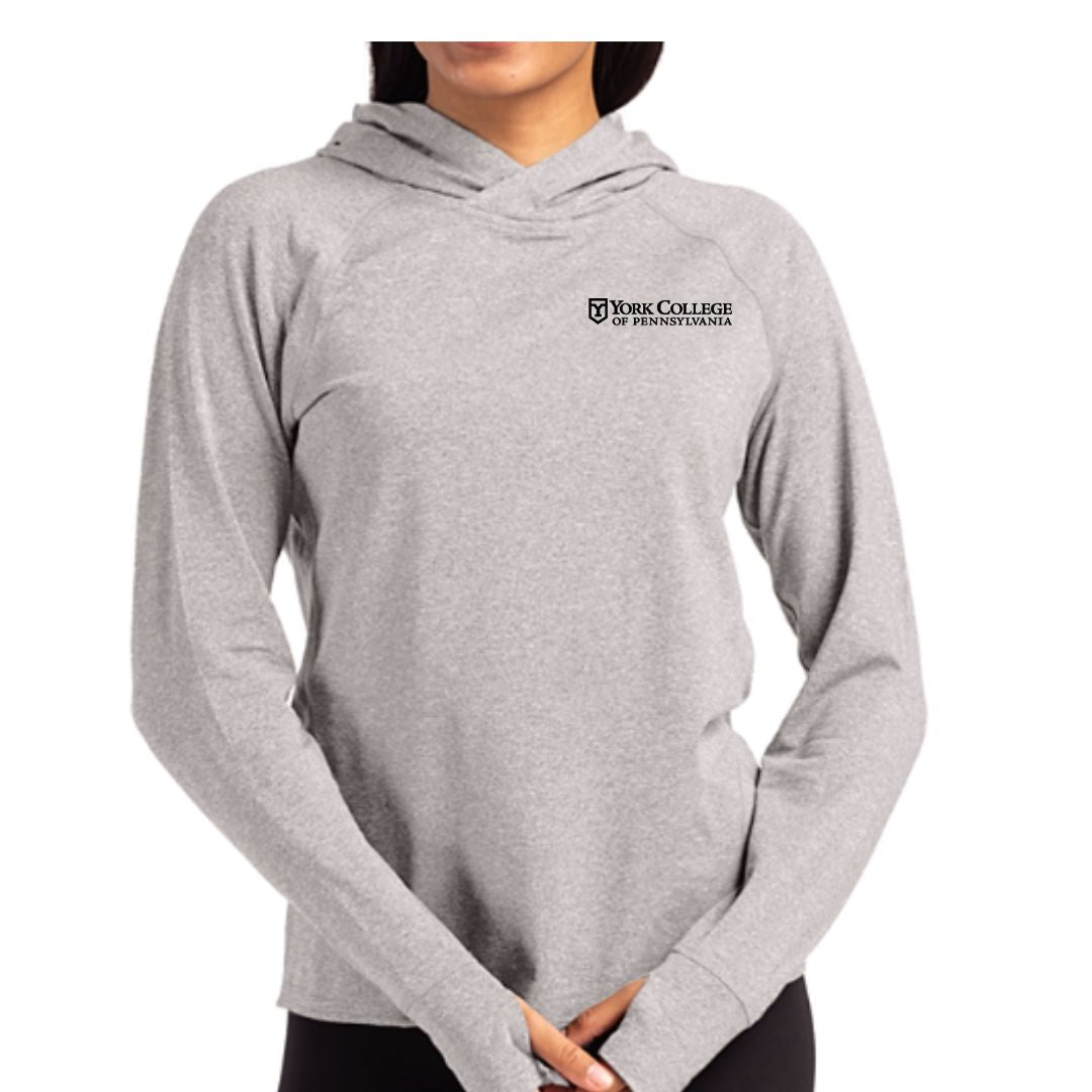 EMP SHOP- CUTTER & BUCK WOMEN'S HOODED PULLOVER