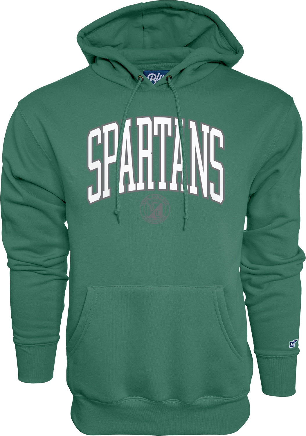 BLUE 84 YORK COLLEGE SEAL HOODIE
