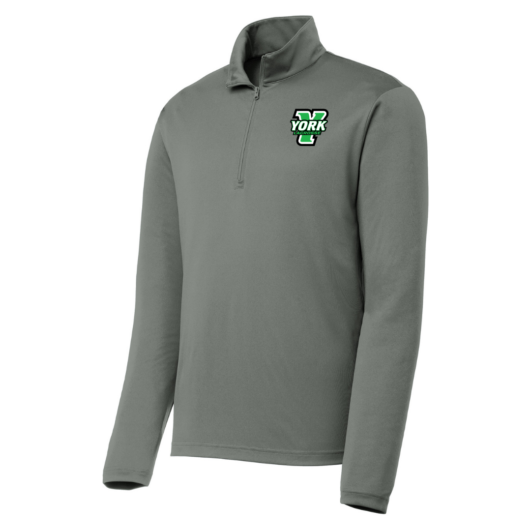 CUSTOM POSICHARGE 1/4 ZIP PULLOVER- LACROSSE