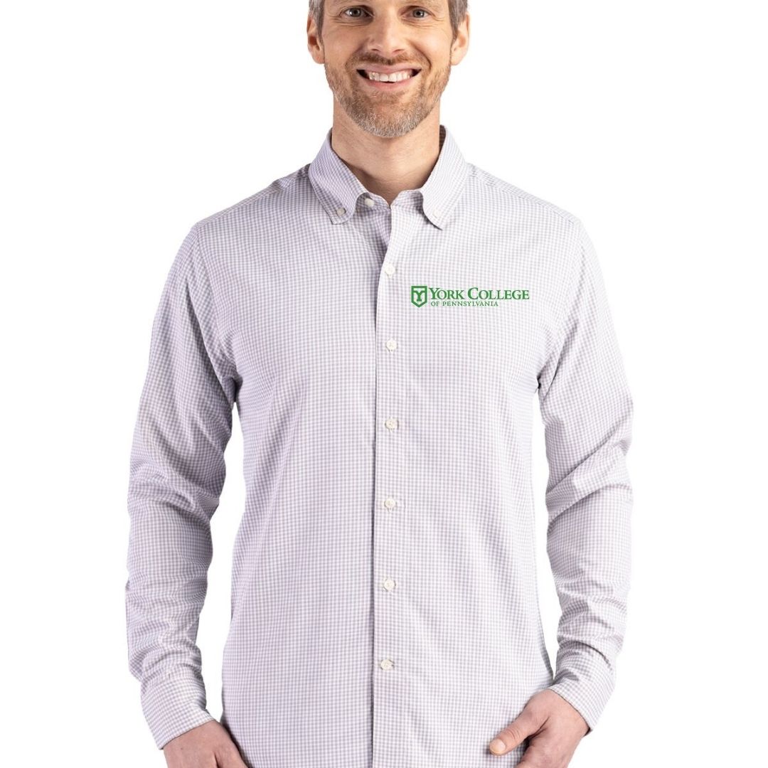 BoT- CUTTER & BUCK MEN'S YORK LONG SLEEVE DRESS SHIRT
