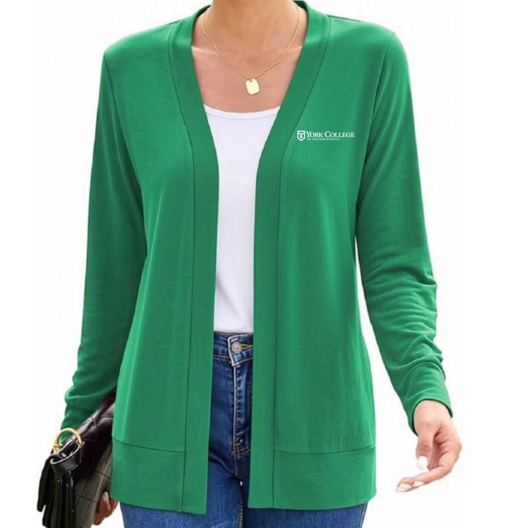 BoT- WOMEN'S YORK LONG SLEEVE OPEN FRONT CARDIGAN