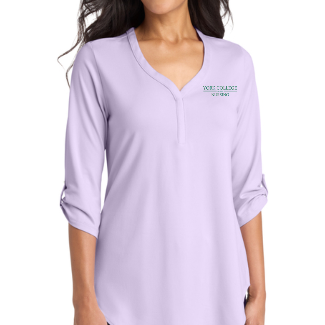 NURSING EMP SHOP - PORT AUTHORITY WOMEN'S CITY STRETCH 3/4 SLEEVE TUNIC