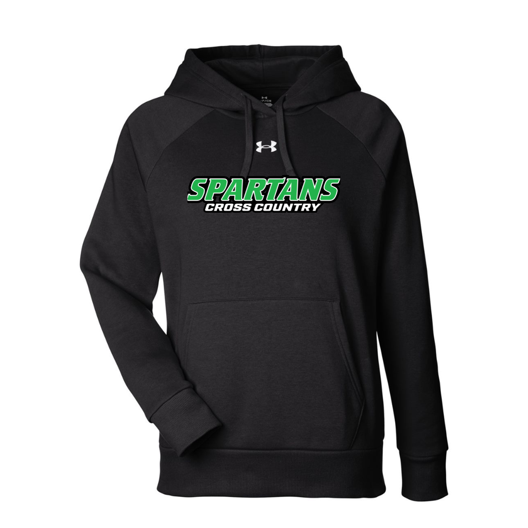 CUSTOM UNDER ARMOUR WOMEN'S RIVAL FLEECE HOODIE - CROSS COUNTRY