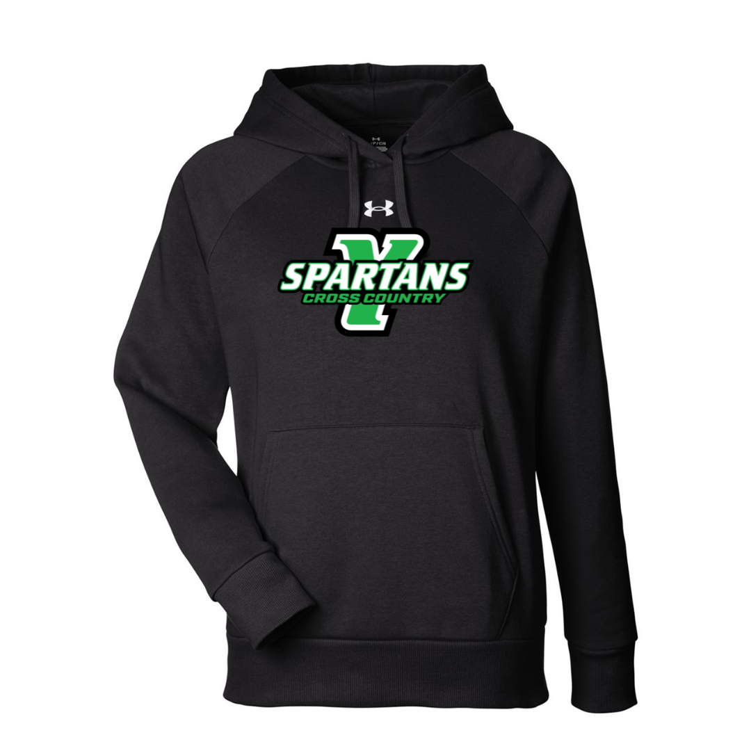 CUSTOM UNDER ARMOUR WOMEN'S RIVAL FLEECE HOODIE - CROSS COUNTRY