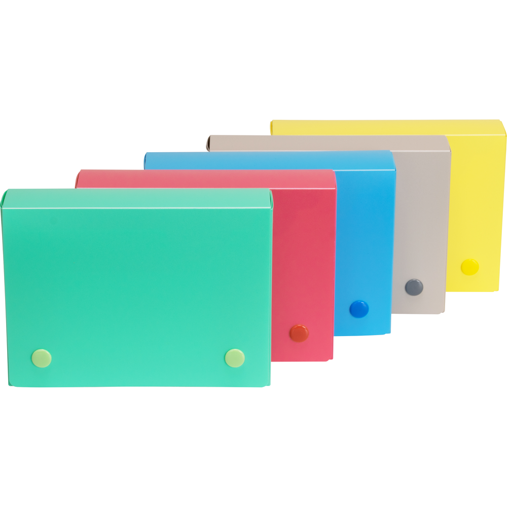 Index Card: Poly Card Case - 4x6 - Assorted Colors