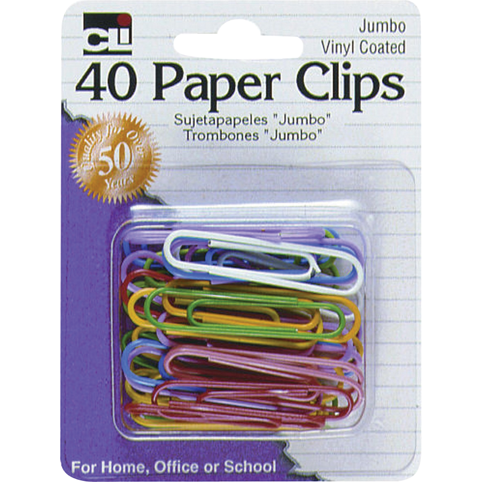 Paper Clips - Jumbo - 40 Pack