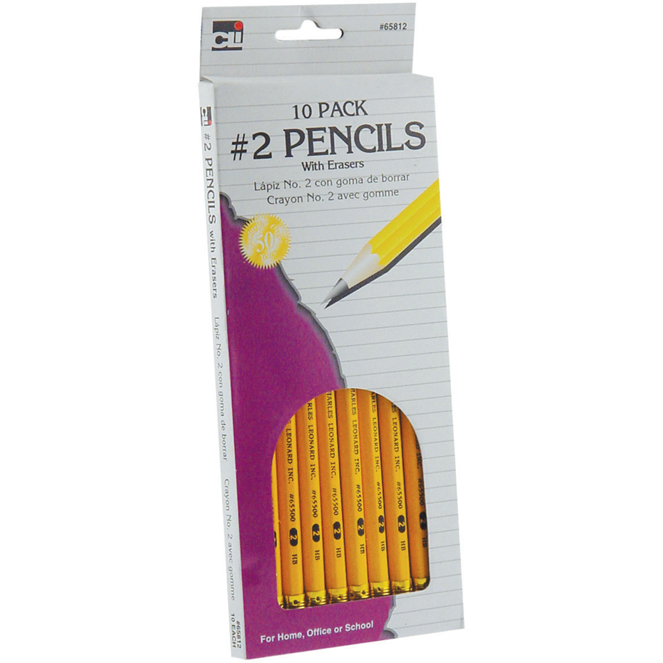 Pencil: #2 - Woodcase - 10 Pack