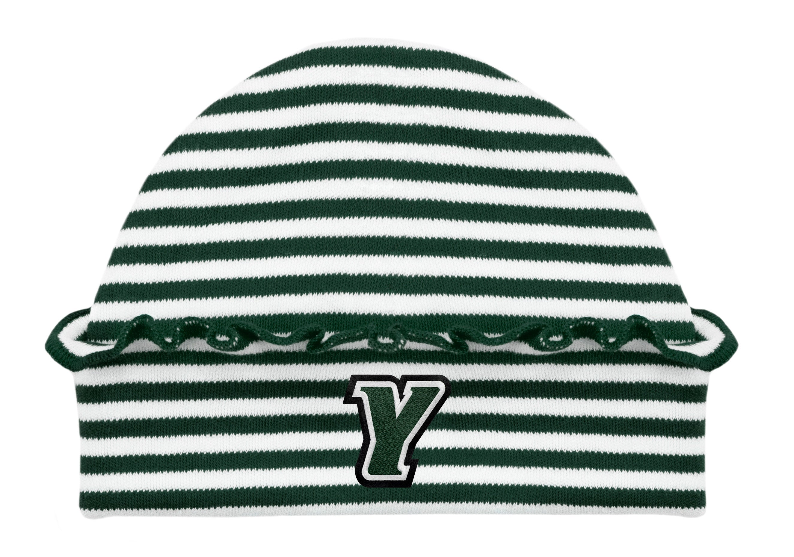 CREATIVE KNITWEAR INFANT RUFFLED STRIPED CAP