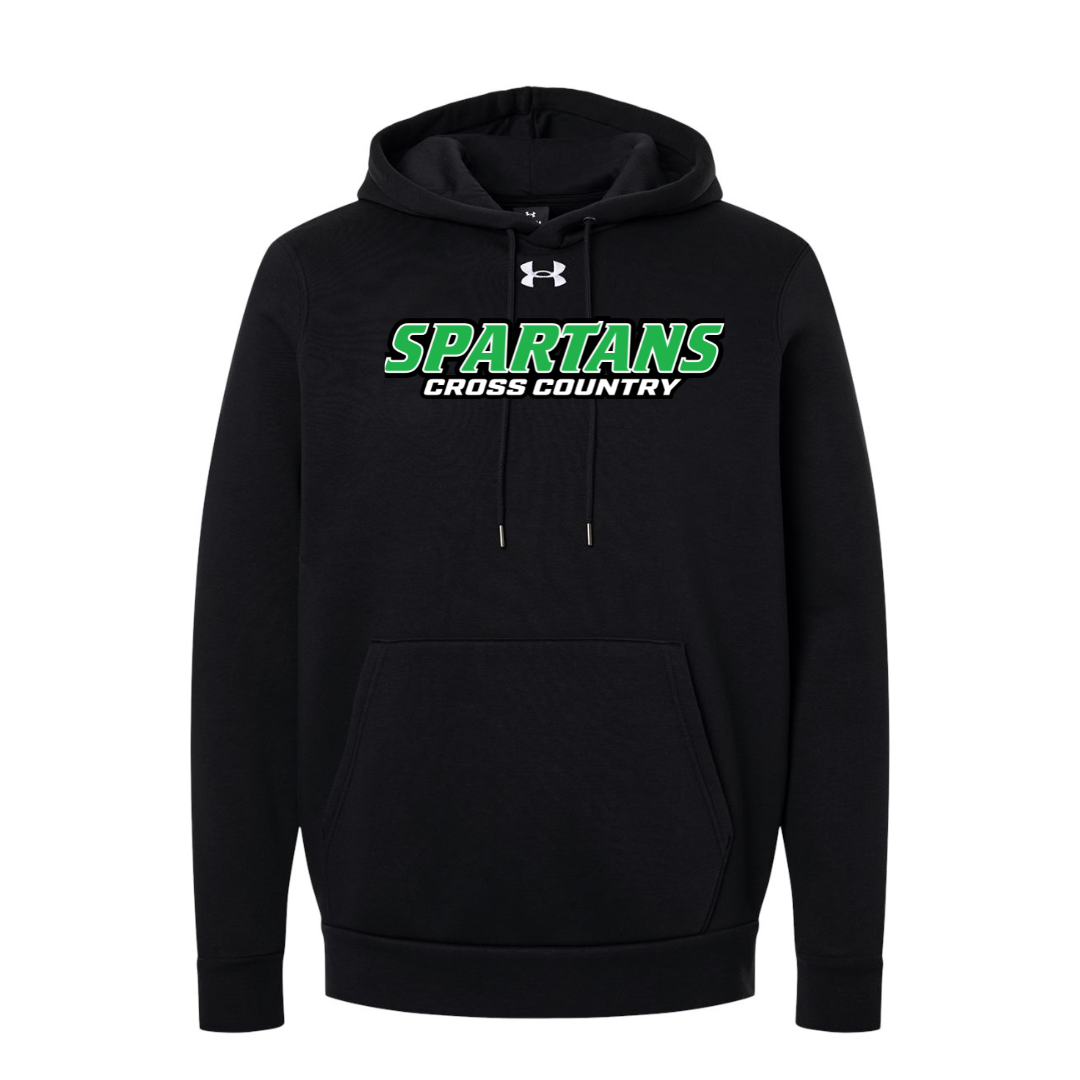 CUSTOM UNDER ARMOUR MEN'S ICON FLEECE HOODIE - CROSS COUNTRY
