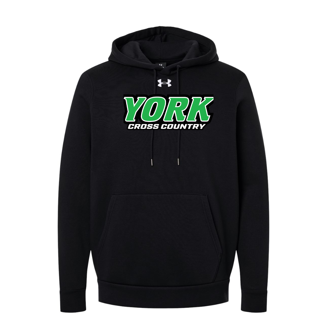 CUSTOM UNDER ARMOUR MEN'S ICON FLEECE HOODIE - CROSS COUNTRY