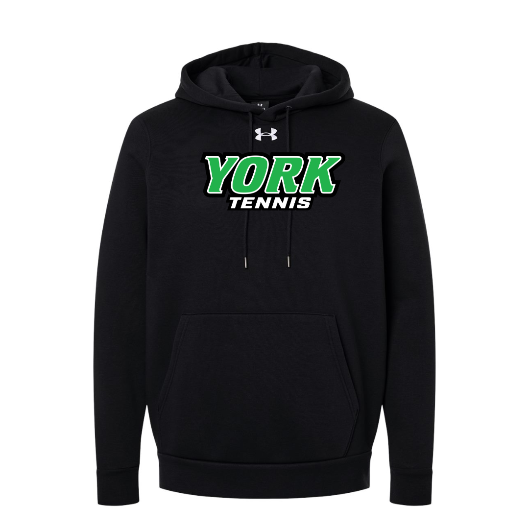 CUSTOM UNDER ARMOUR MEN'S ICON FLEECE HOODIE - TENNIS