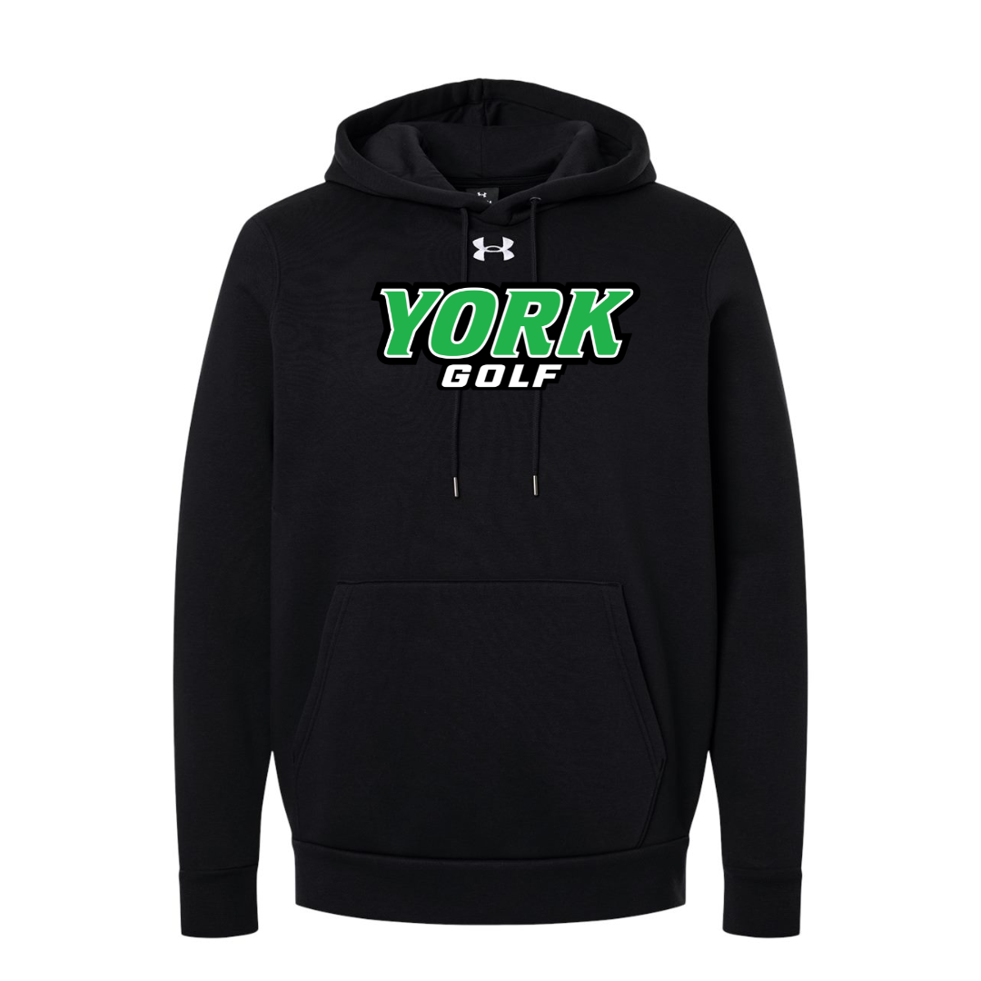 CUSTOM UNDER ARMOUR MEN'S ICON FLEECE HOODIE - GOLF