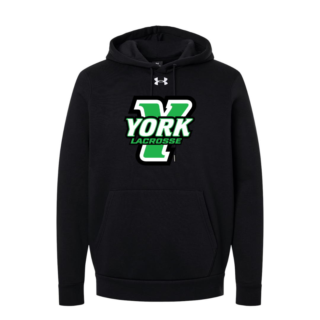 CUSTOM UNDER ARMOUR MEN'S ICON FLEECE HOODIE - LACROSSE