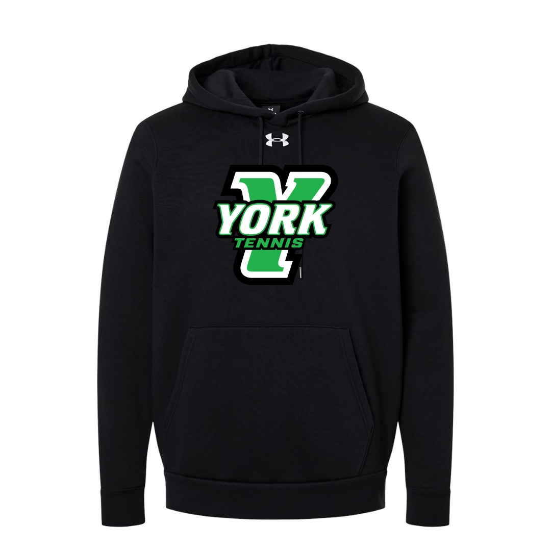 CUSTOM UNDER ARMOUR MEN'S ICON FLEECE HOODIE - TENNIS