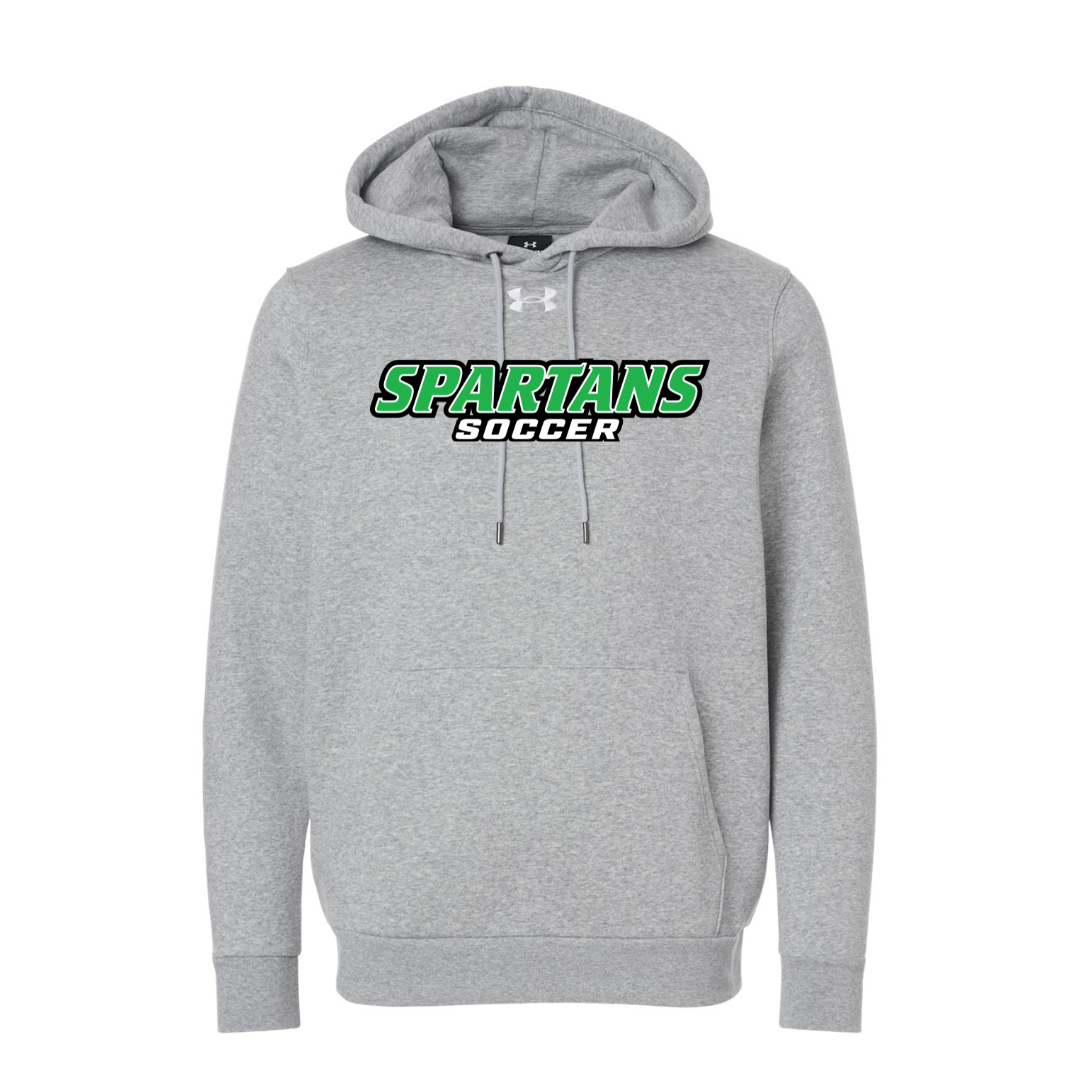 CUSTOM UNDER ARMOUR MEN'S ICON FLEECE HOODIE - SOCCER