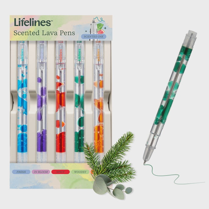 Lifelines Scented Lava Pen Set- 5-pack