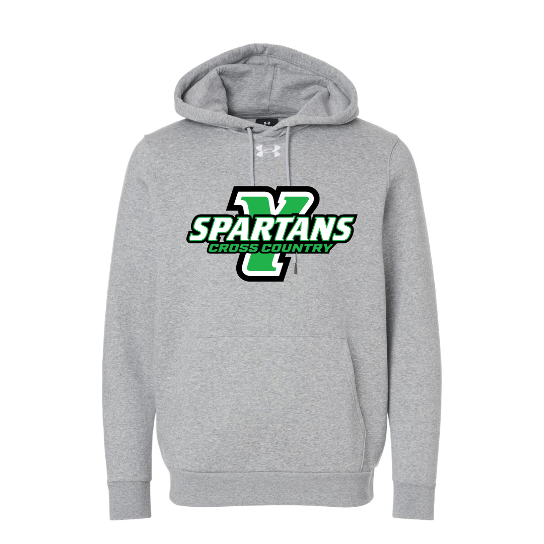 CUSTOM UNDER ARMOUR MEN'S ICON FLEECE HOODIE - CROSS COUNTRY