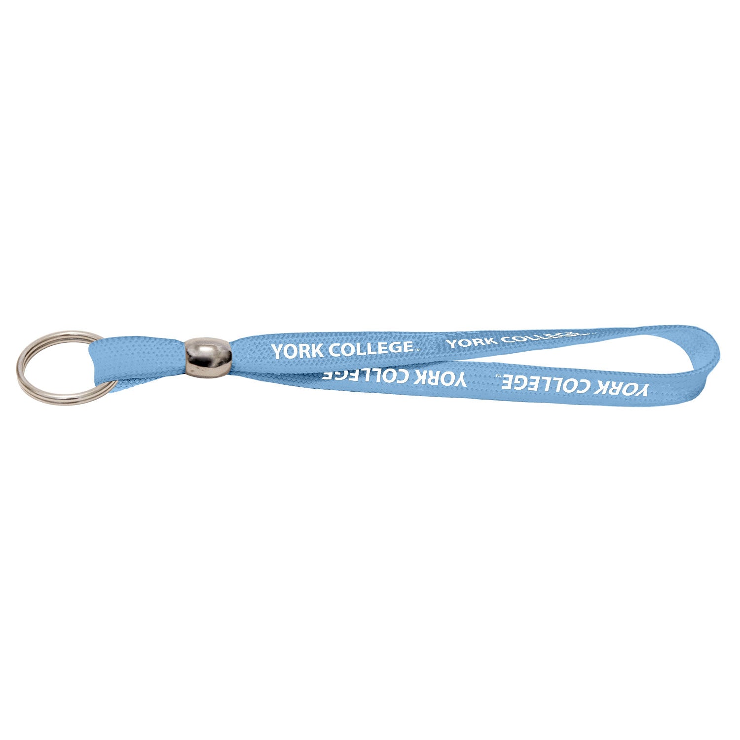 Lanyard Wristlet 3/8 With York College