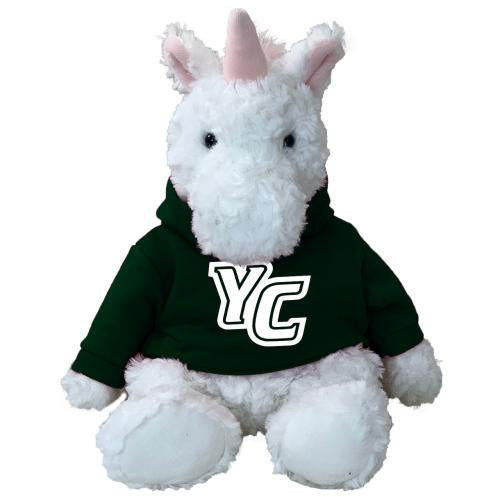 PLUSH CUDDLE BUDDIE 9 WITH HOODIE UNICORN-WHITE