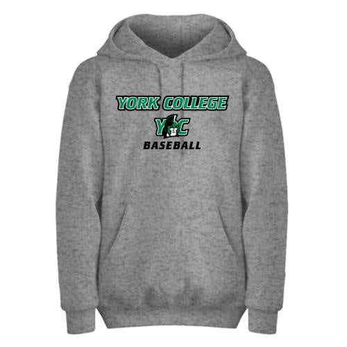 GILDAN HOODED SWEATSHIRT BASEBALL