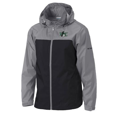 COLUMBIA JACKET GLENNAKER LAKE W/ Y SPARTAN C ON LEFT CHEST