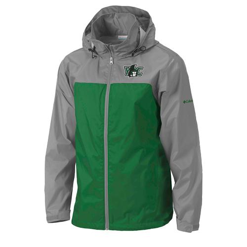 COLUMBIA JACKET GLENNAKER LAKE W/ Y SPARTAN C ON LEFT CHEST