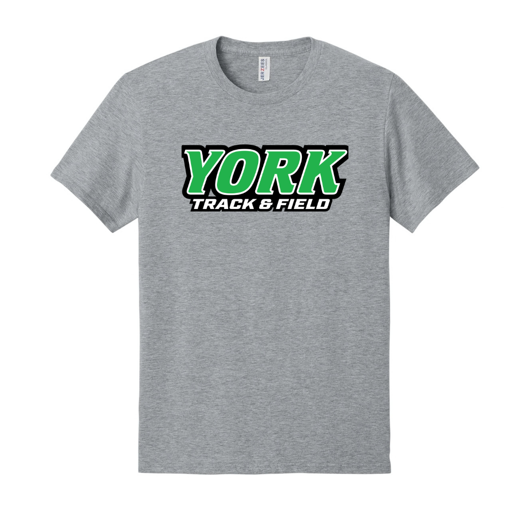 CUSTOM JERZEES CLASSICS SHORT SLEEVE T-SHIRT- TRACK AND FIELD
