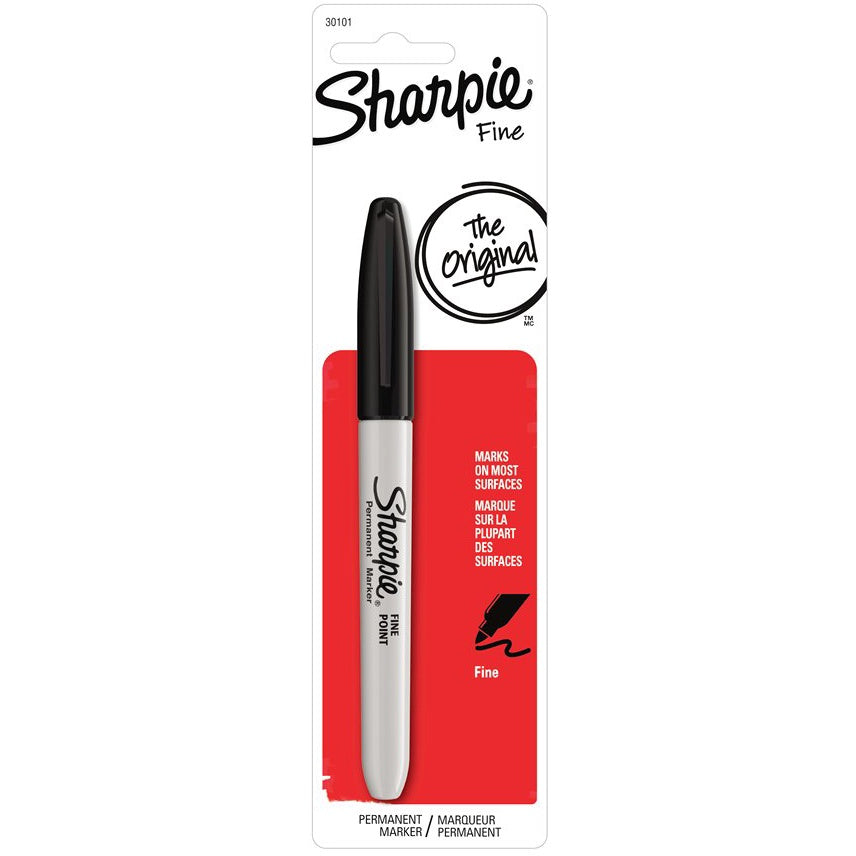 Marker: Carded Sharpie - Fine Point - Black