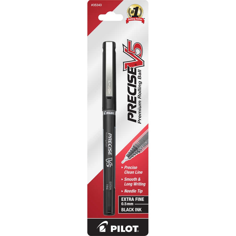 Pen: Precise V5 Rollerball - .5mm - Black - Single Carded