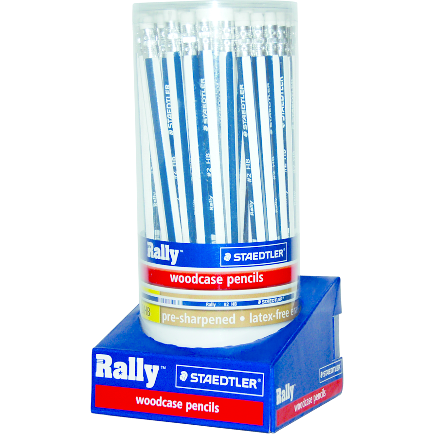 Pencil: Staedtler Rally - Blue/White - #2