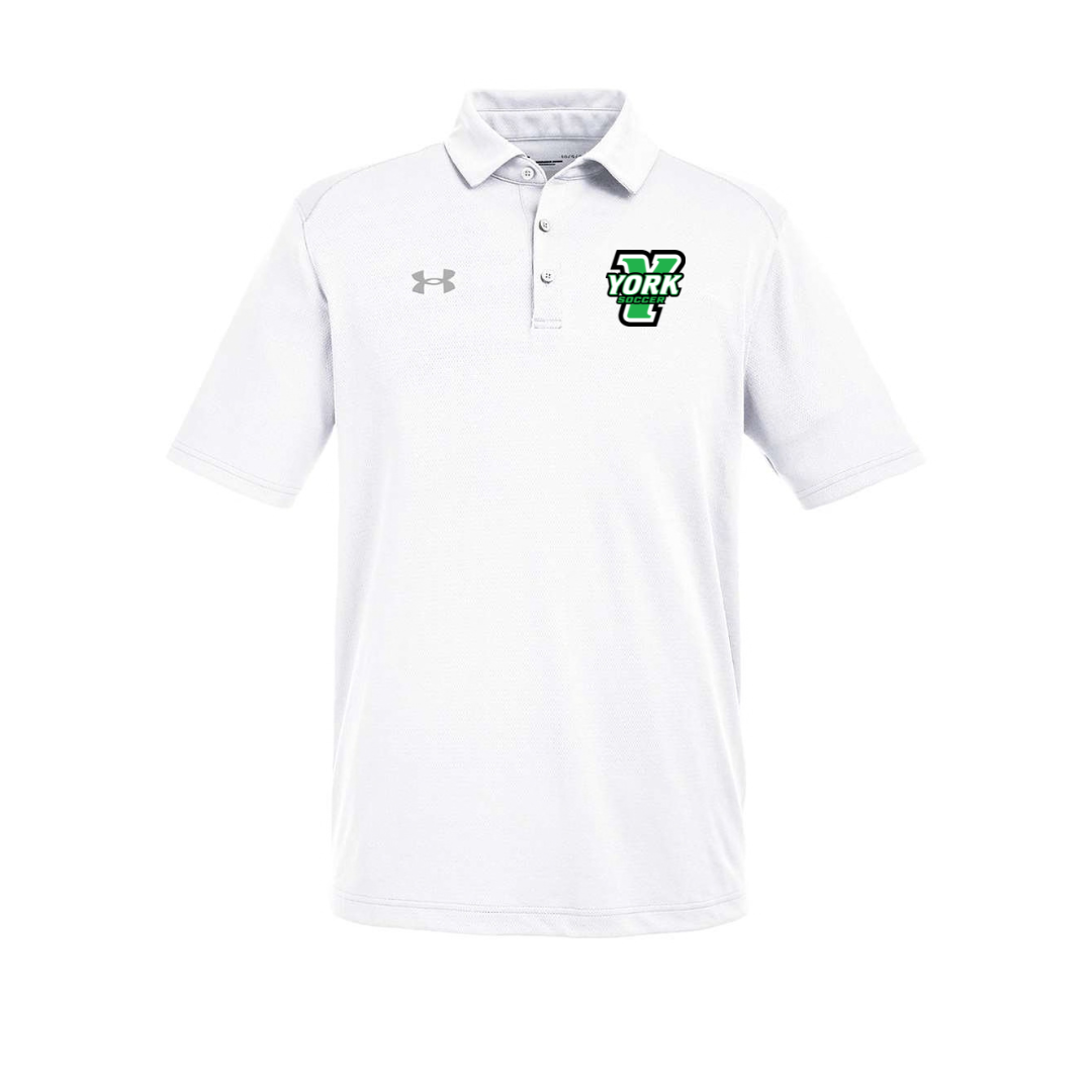 CUSTOM UNDER ARMOUR MEN'S TECH POLO - SOCCER