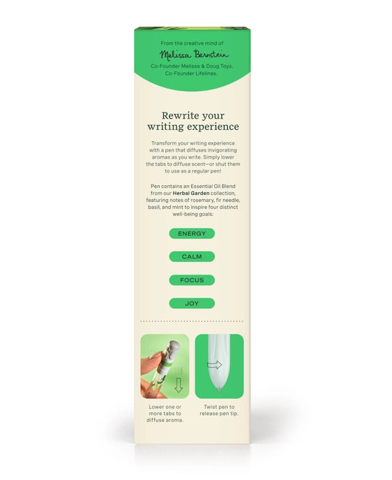 Lifelines Pen Diffuser with Essential Oil Blends - Herbal Garden