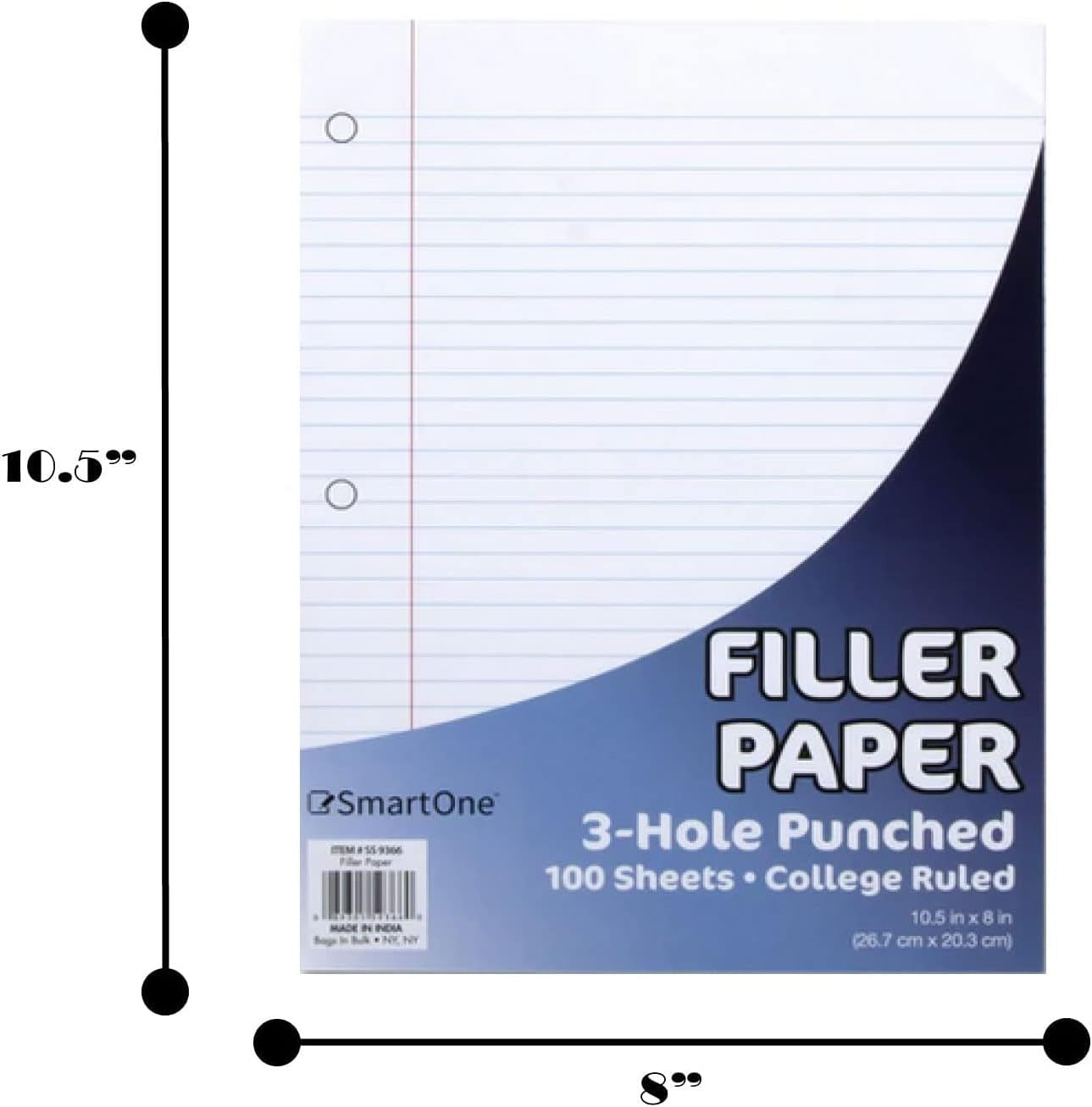 Paper: Filler Paper - 100 Sheets - College Ruled