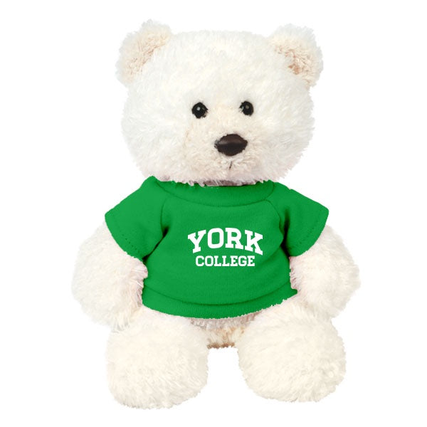 PLUSH, BEAR BAXTER WITH YCP TEE